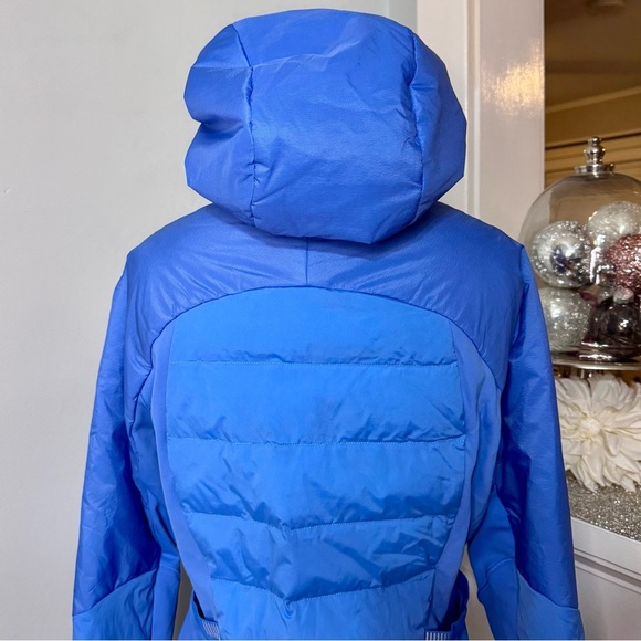 Lululemon Down For It All Jacket Winter Coat Pipe Dream Blue Size 12 NWT - Picture 9 of 16